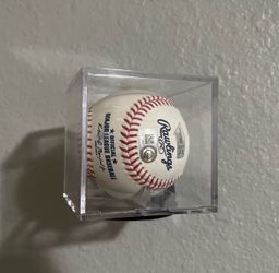 Don n Mud Mini Yacht and signed baseball W/authentication