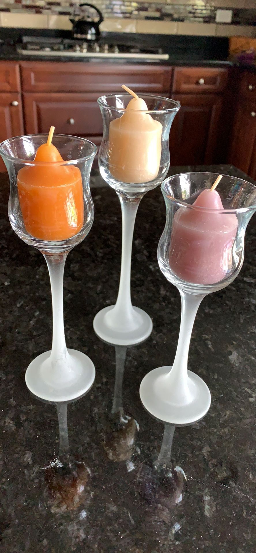 PartyLite Ice Crystal Trio