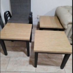 3 Side Tables Like new