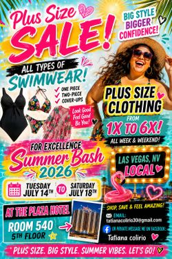 Clothes Plus size 1x to 6x
