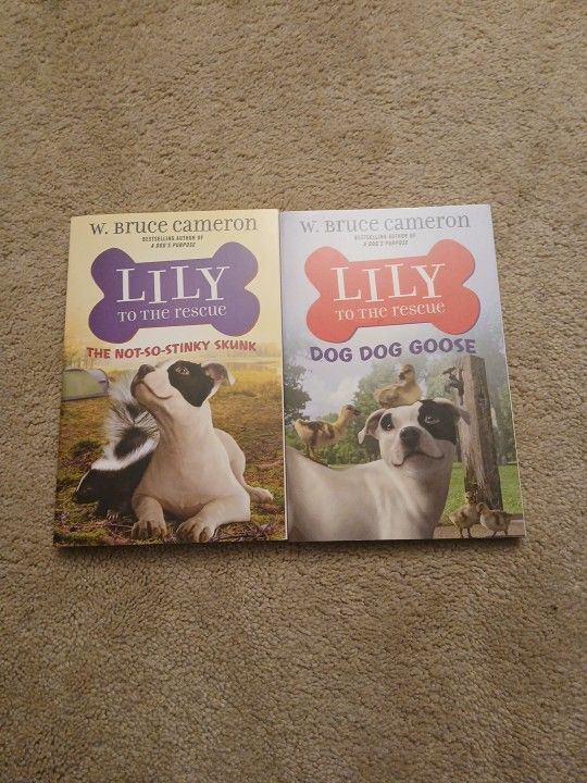 Lily To The Rescue The Not-So-Stinky Skunk and Dog Dog Goose