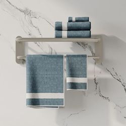 Fixsen 24 Inch Bathroom Towel Bar & Shelf