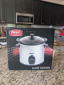 Parini Appliances Stainless Steel Accent Slow Cooker