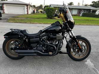 Harley Dyna Stock Header Slip On Pipes Firebrand
