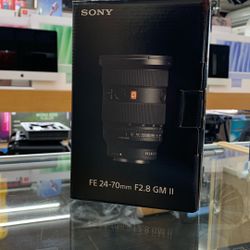 Sony G Masters Lens 24-70mm F2.8 II