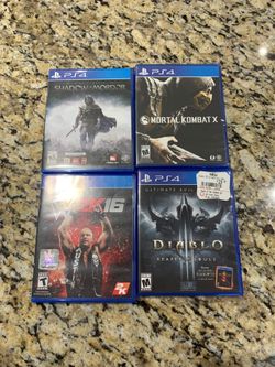 PS4 games