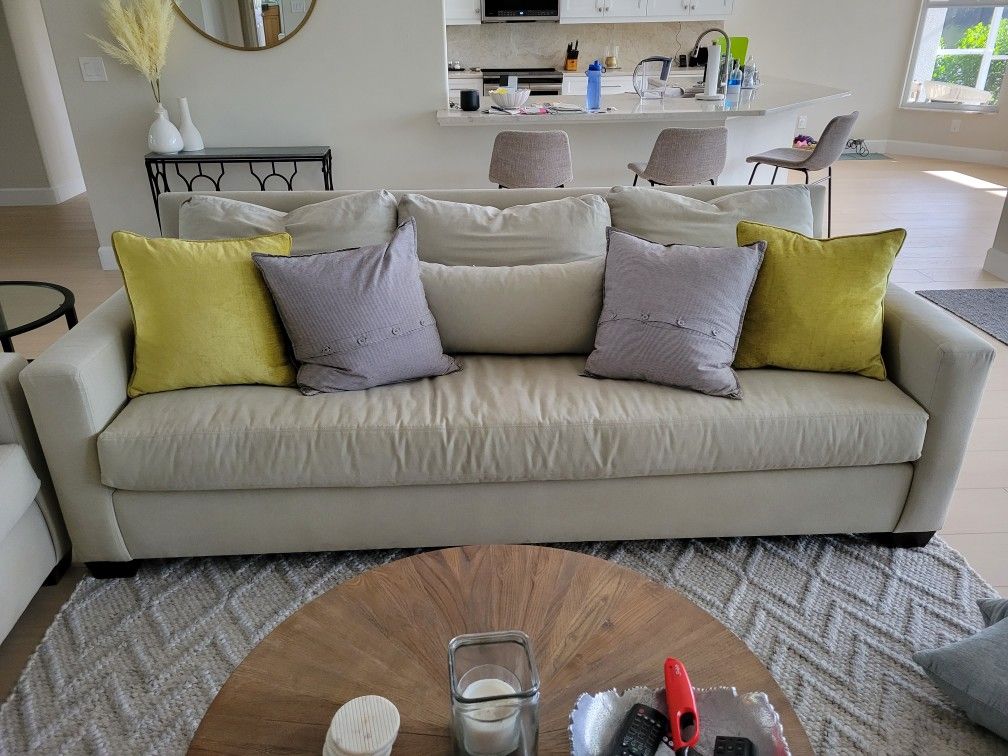 York Pottery Barn Extra DEEP Sofa
