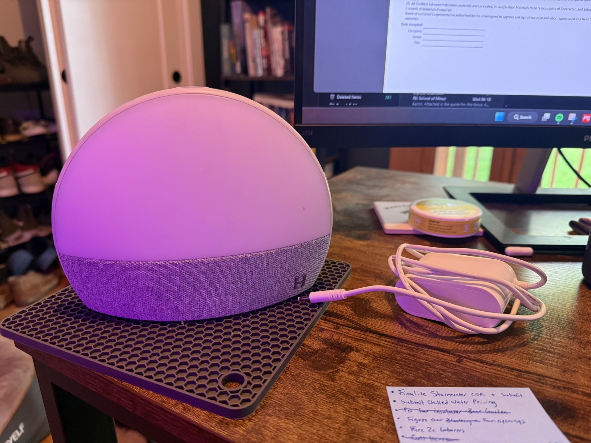 Hatch Restore Sound Machine Alarm Clock