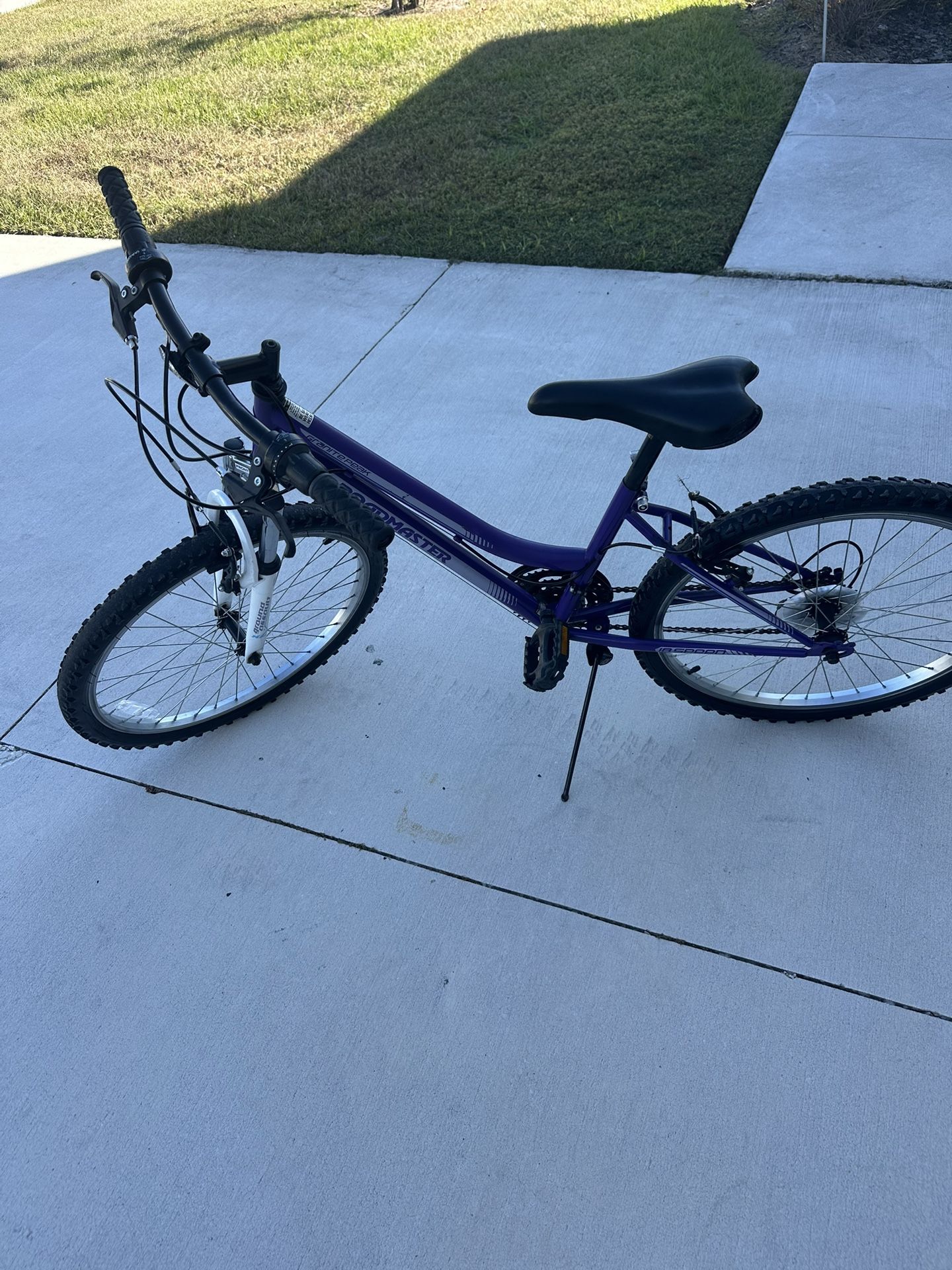 24” Purple Rockmaster Bike