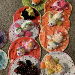 Fruititos Stuffed Animals And Blankets 