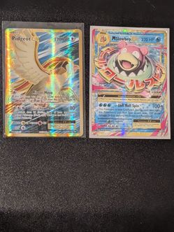 Pokemon cards evolution ex cards good condition
