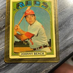  Johnny Bench Baseball Card