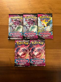 Fusion strike booster packs