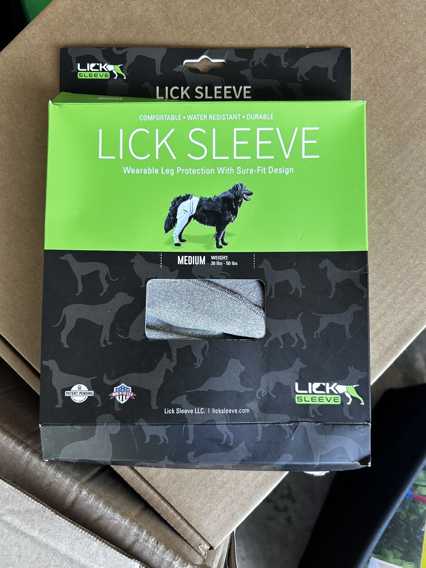 Lick Sleeve For Dogs Medium