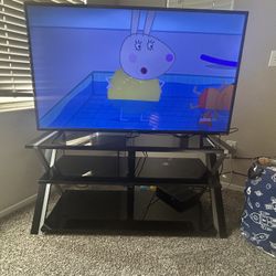 Glass TV Stand