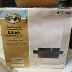 Hampton Bay Ettrick 1-Light Sconce 