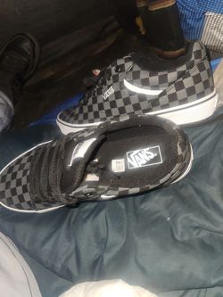 Vans Seldan Checkerboard Black And White