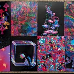 SODIANE Cosmic Prints – Neon Surreal Wall Art (Limited)