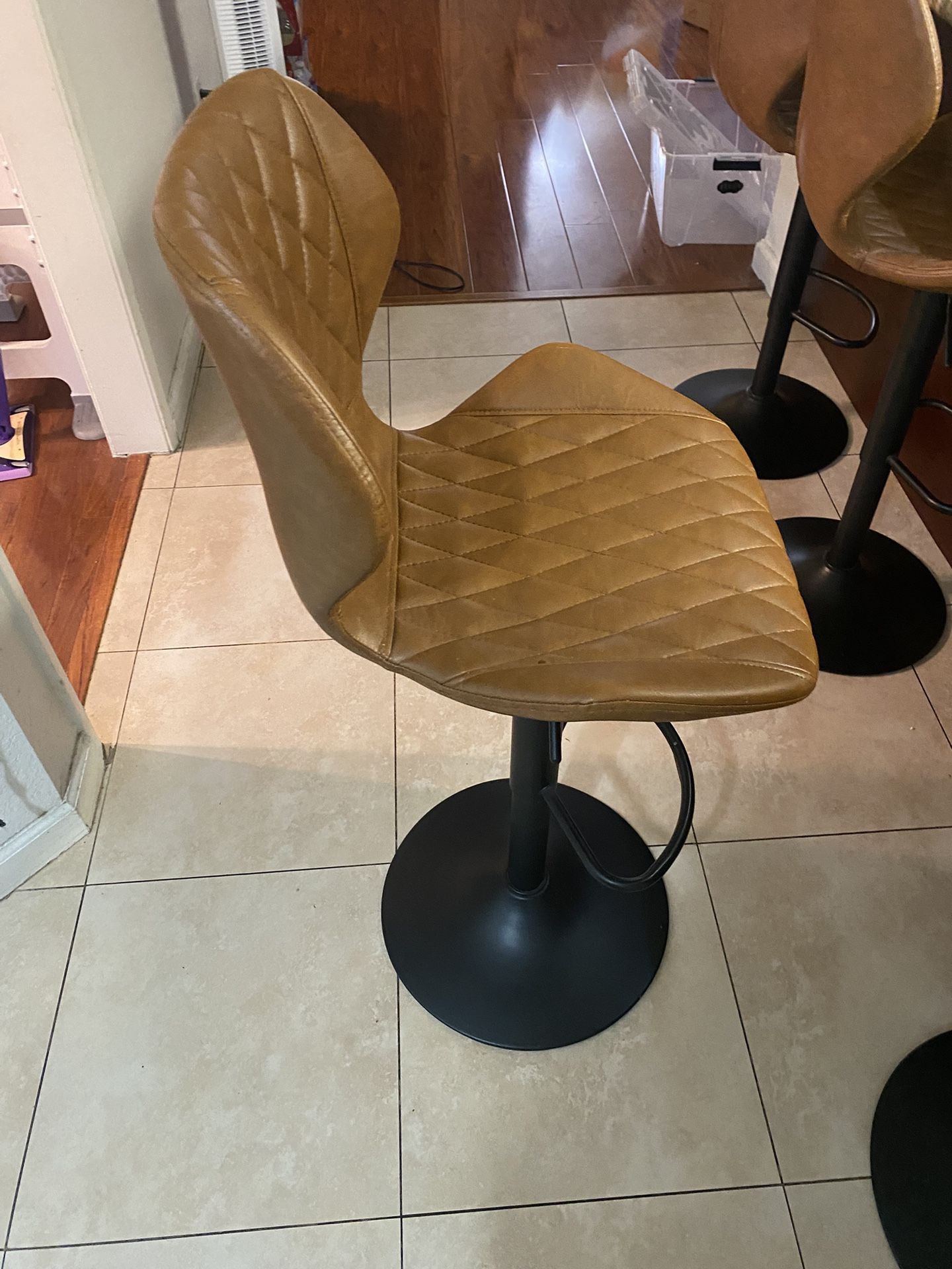 Bar Stool Leather Seats