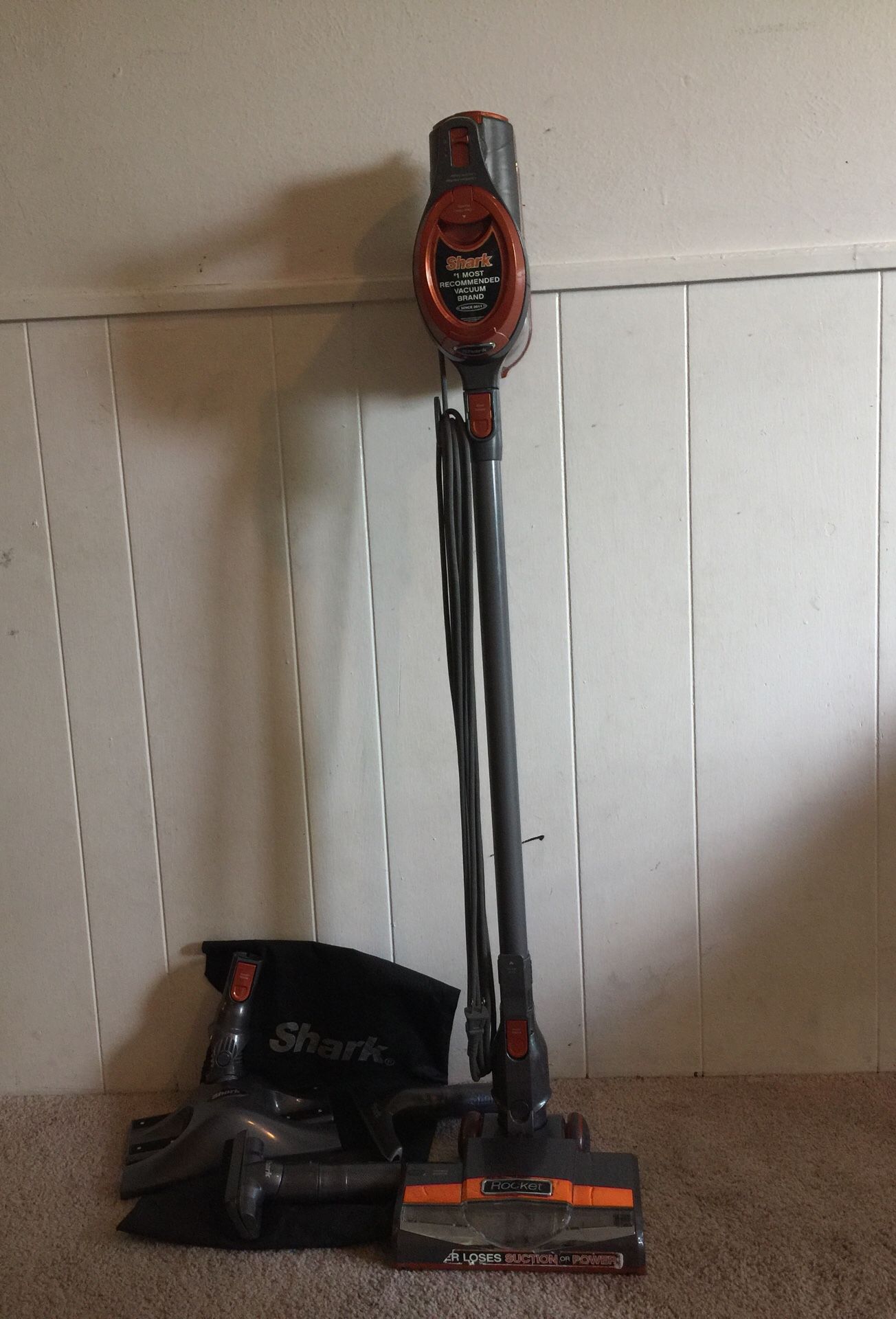 Shark rocket ultra light HV-300 vacuum. Price as new was $189