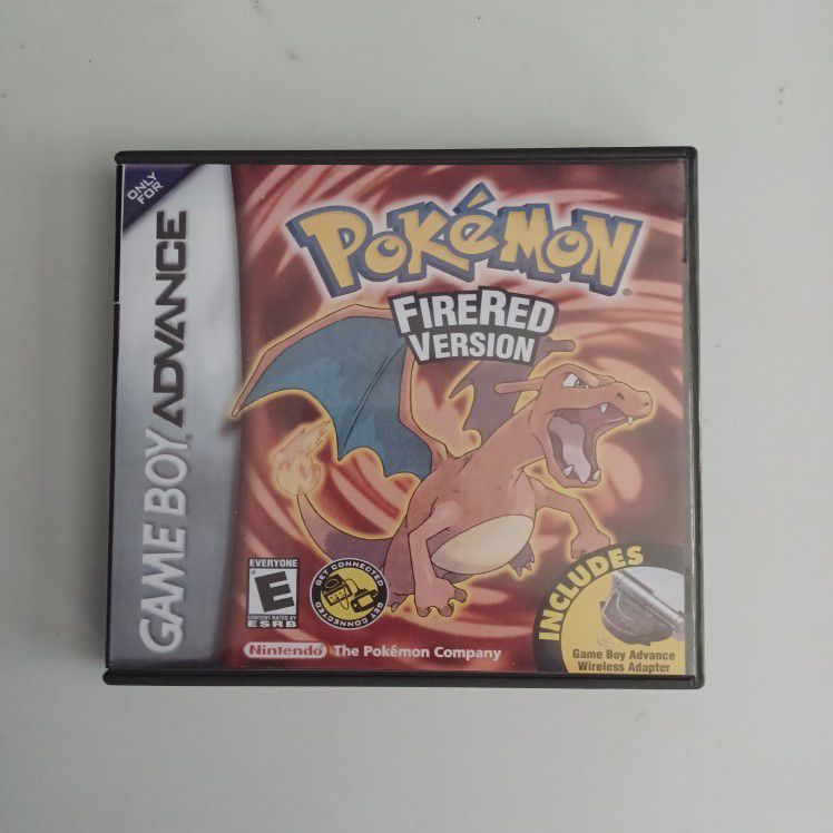 Pokemon Fire Red Version GameBoy Advance Game For Sale