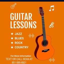 Beginner/Intermediate Guitar Lessons!