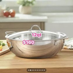 Hermosa cazuela de 12 Cuartos