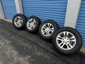 Chevy 6x5 6x139.7 Wheels Rims Used tires