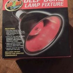Heat lamp for reptiles 
