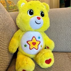 Carebear yellow plushy