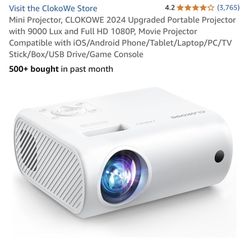 Clokowe Mini Projector 