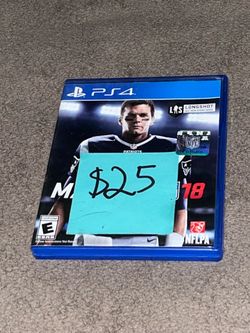 PlayStation 4 & 5 Video Game PS4 PS5 Madden NFL Football 18