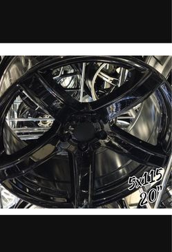 20" Wheels | Bolt Pattern: 5x115 ​Give your sedan or coupe an instant upgrade! Clean 20-inch wheels with the popular 5x115 bolt pattern. Ideal fitment