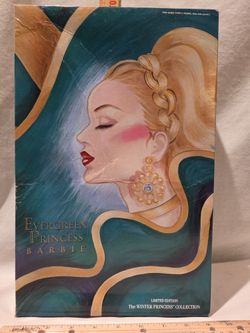 Barbie  "Evergreen Princess" Limited Edition-Mattel, VTG 1994
