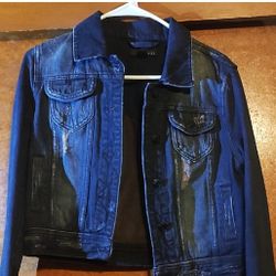 XXI Dark Blue Denim Jacket MEDIUM