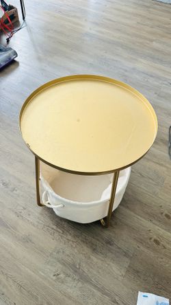 Gold Side Table