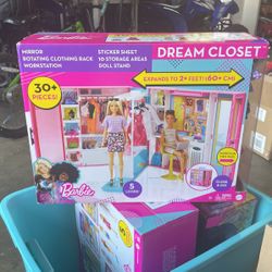 Barbie Dream Closet Girls Toy