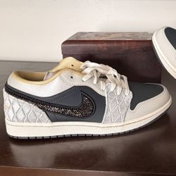 Jordan 1 Low Beaded Woosh men size 11 