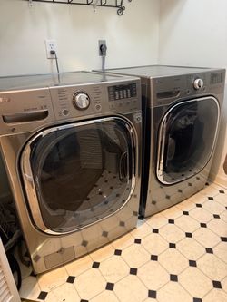 LG Front-Load Washer and Dryer Set