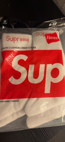 supreme socks 4 pairs