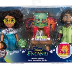 Disney's Encanto Mirabel & Bruno 6 inch Petite Dolls Storytelling Gift Set