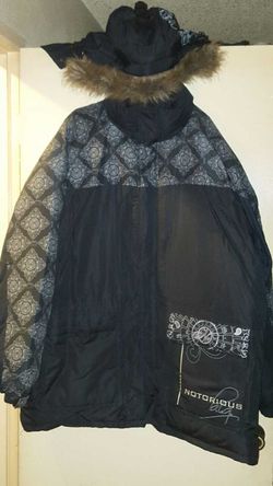 Mens Goose down winter jacket