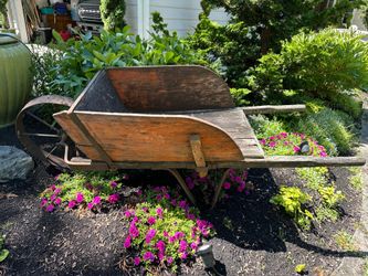 Antique Wheel Barrel