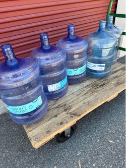 5 gall water bottles