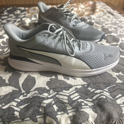 Gray Puma Shoes