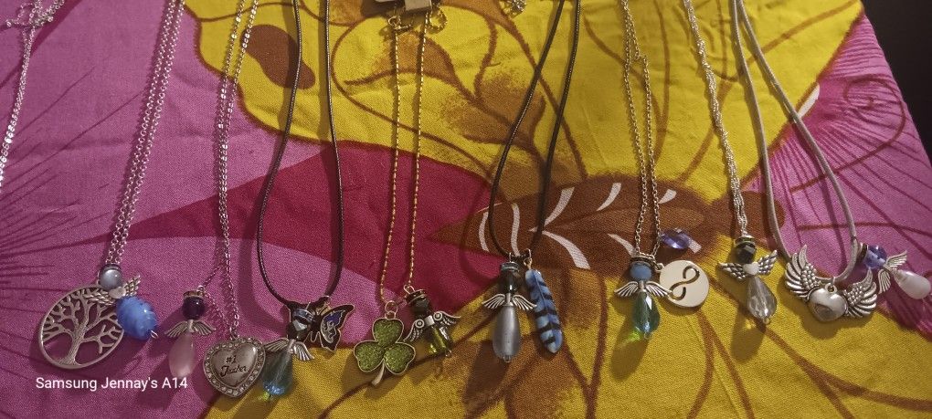 Many Angel Necklaces ..