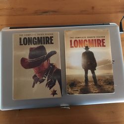 Longmire  DVD’s. Season 3 & 4