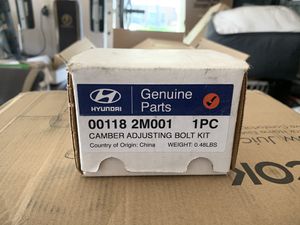 Genuine Hyundai Parts 00118-2M001 Camber Bolt for Hyundai Genesis Coupe