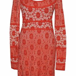 Free People Red Lace Dress - Size XS