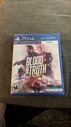 Blood & Truth PS4 PlayStation VR Game